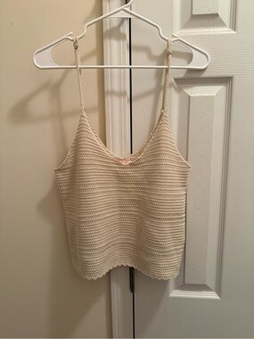 Pink lily tank top